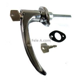 Clanta usa metal cu cheie