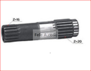 Arbore ambreiaj Z=16/20  L=210mm 822/923 /ORIGINAL/