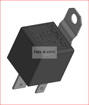 Releu la electromotor 4 picioare 12V/50A (08.1426) /TM "AutoElektrika"/